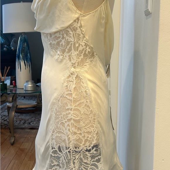 For Love And Lemons Cream Lace Slip Dress - Picture 5 of 12